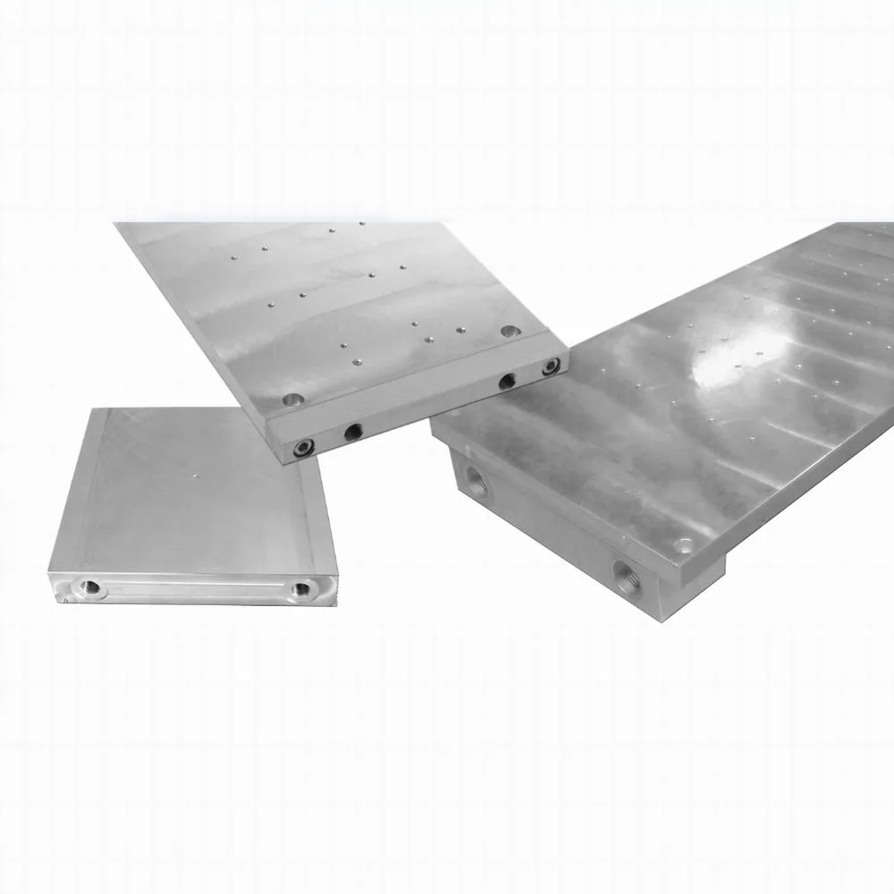 Industry Electric Equipment Liquid Cold Aluminum Plate Made by Vacuum Brazing Friction Stir Welding